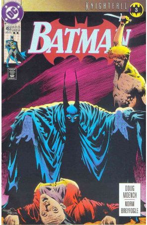 Batman 493 (2nd) published by DC with cover art by Kelley Jones