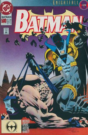 Batman 500 published by DC with cover art by Kelley Jones