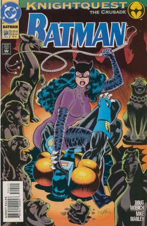 Batman 504 published by DC with cover art by Kelley Jones