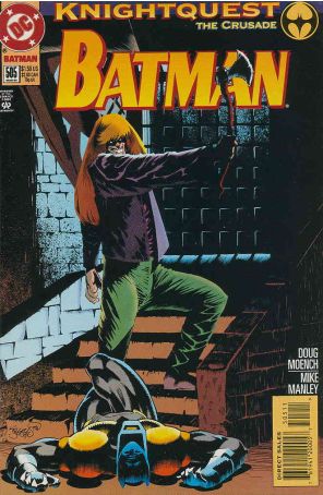 Batman 505 published by DC with cover art by Kelley Jones