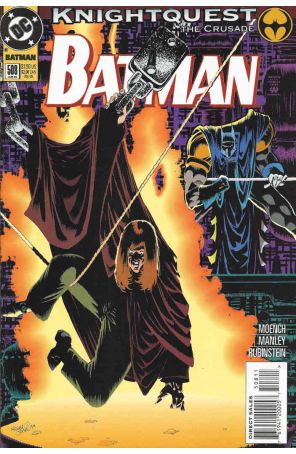 Batman 508 published by DC with cover art by Kelley Jones