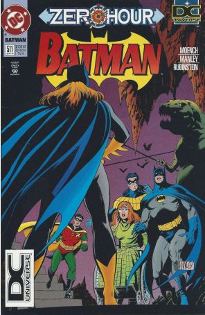 Batman 511 (2nd) published by DC with cover art by Mike Manley