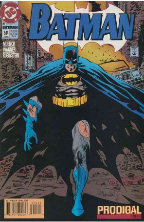 Batman 514 published by DC with cover art by Ron Wagner