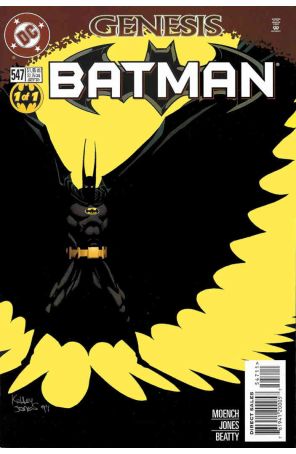 Batman 547 published by DC with cover art by Kelley Jones