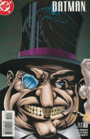 Batman 549 published by DC with cover art by Kelley Jones