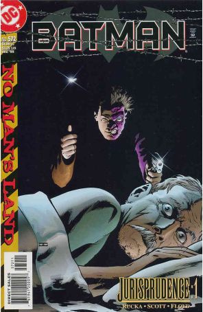 Batman 572 published by DC with cover art by John Cassaday