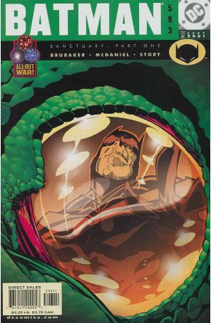 Batman 593 published by DC with cover art by Scott McDaniel