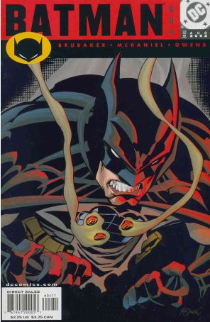 Batman 604 published by DC with cover art by Scott McDaniel