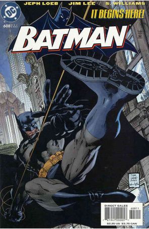 Batman 608 published by DC with cover art by Jim Lee