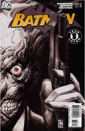 Batman 653 published by DC with cover art by Simone Bianchi