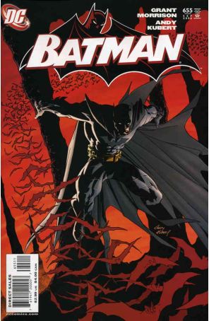 Batman 655 published by DC with cover art by Andy Kubert