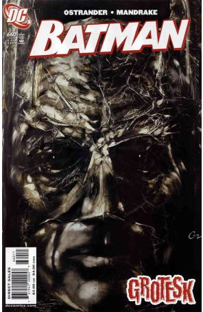 Batman 660 published by DC with cover art by Gregory Lauren