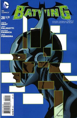 Batwing 28 published by DC with cover art by Mike McKone