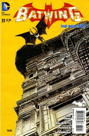 Batwing 31 published by DC with cover art by Dan Panosian