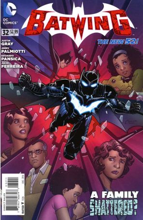 Batwing 32 published by DC with cover art by Amanda Conner