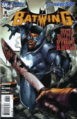 Batwing 6 published by DC with cover art by Jason Fabok