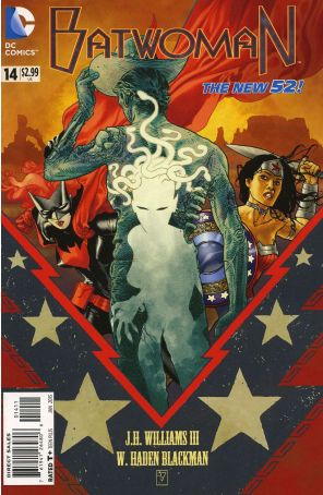 Batwoman (2nd Series) 14 published by DC with cover art by J.H. Williams III