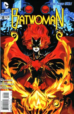 Batwoman (2nd Series) 18 published by DC with cover art by Trevor McCarthy