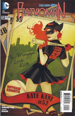 Batwoman (2nd Series) 32A published by DC with cover art by J.H. Williams III