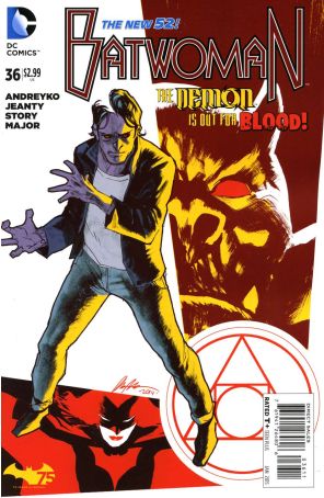 Batwoman (2nd Series) 36 published by DC with cover art by Rafael Albuquerque