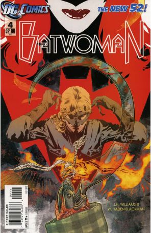 Batwoman (2nd Series) 4 published by DC with cover art by J.H. Williams III