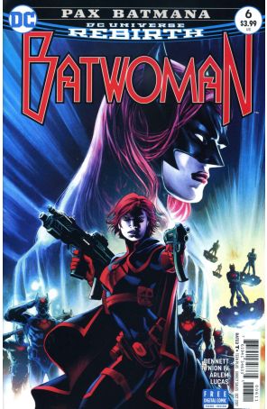Batwoman (3rd Series) 6 published by DC with cover art by Eddy Barrows
