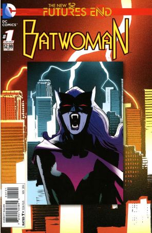Batwoman: Futures End 1A published by DC with cover art by Rafael Albuquerque
