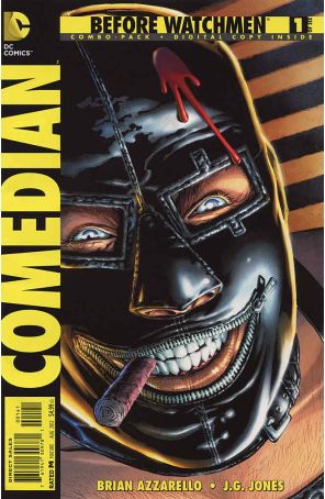 Before Watchmen: Comedian 1C published by DC with cover art by J.G. Jones
