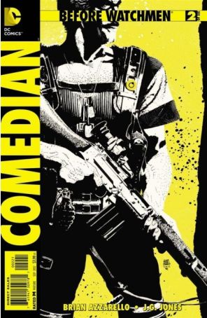 Before Watchmen: Comedian 2A published by DC with cover art by Tim Bradstreet