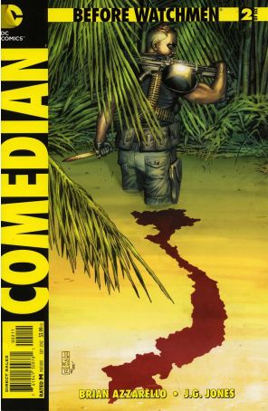 Before Watchmen: Comedian 2 published by DC with cover art by J.G. Jones