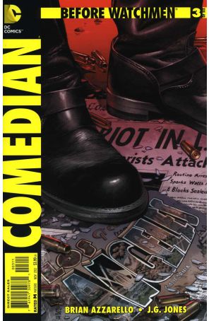 Before Watchmen: Comedian 3 published by DC with cover art by J.G. Jones
