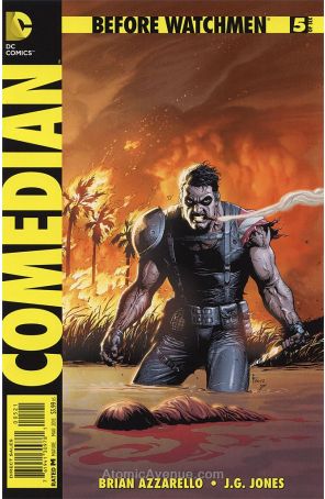 Before Watchmen: Comedian 5A published by DC with cover art by Gary Frank
