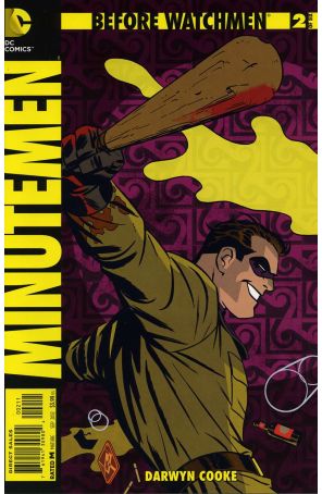 Before Watchmen: Minutemen 2 published by DC with cover art by Darwyn Cooke