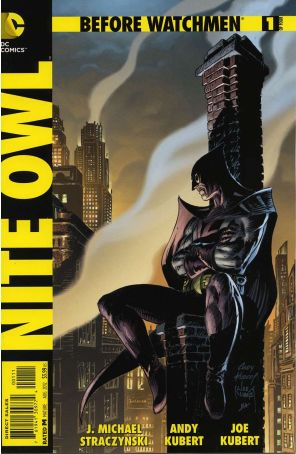 Before Watchmen: Nite Owl 1 published by DC with cover art by Andy Kubert