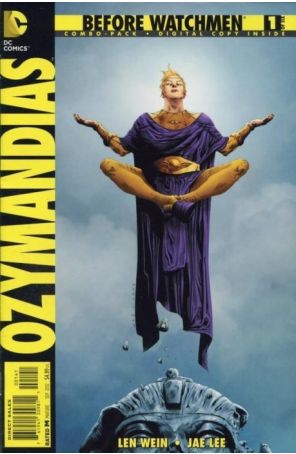 Before Watchmen: Ozymandias 1C published by DC with cover art by Jae Lee