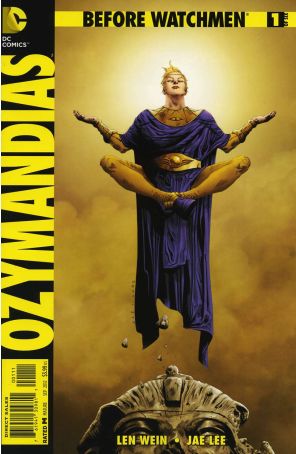 Before Watchmen: Ozymandias 1 published by DC with cover art by Jae Lee