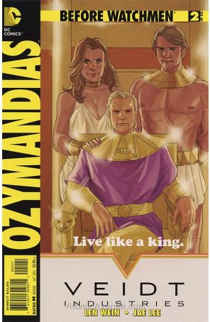 Before Watchmen: Ozymandias 2A published by DC with cover art by Phil Noto