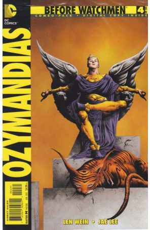 Before Watchmen: Ozymandias 4B published by DC with cover art by Jae Lee