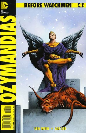 Before Watchmen: Ozymandias 4 published by DC with cover art by Jae Lee