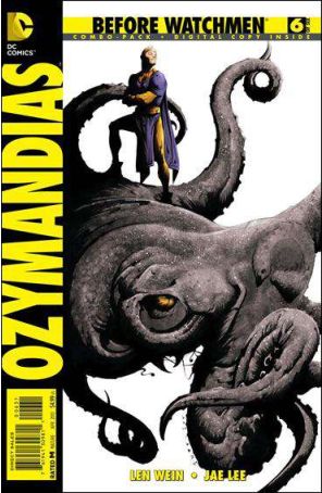 Before Watchmen: Ozymandias 6B published by DC with cover art by Jae Lee