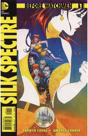 Before Watchmen: Silk Spectre 1 published by DC with cover art by Amanda Conner