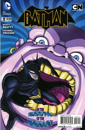 Beware the Batman 3 published by DC with cover art by Luciano Vecchio