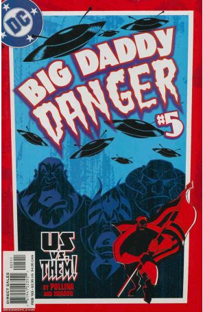 Big Daddy Danger 5 published by DC with cover art by Adam Pollina