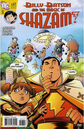 Billy Batson And The Magic of Shazam! 17 published by DC with cover art by Mike Norton