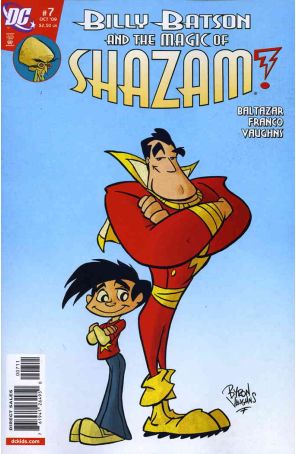 Billy Batson And The Magic of Shazam! 7 published by DC with cover art by Byron Vaughns