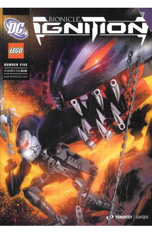 Bionicle: Ignition 5 published by DC