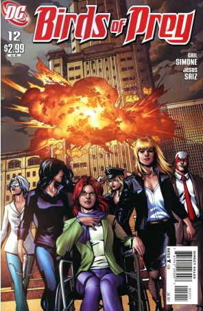 Birds Of Prey (2nd Series) 12 published by DC with cover art by Jesus Saiz