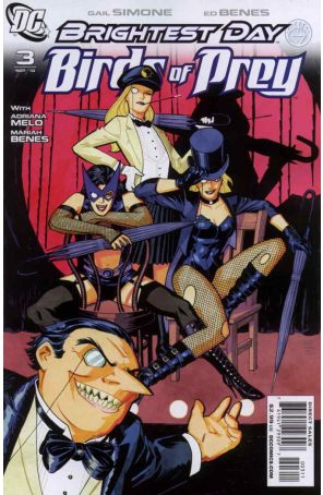 Birds Of Prey (2nd Series) 3 published by DC with cover art by Cliff Chiang