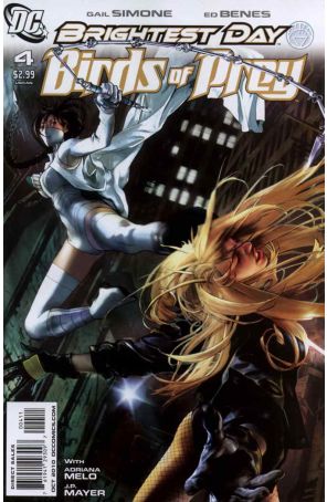 Birds Of Prey (2nd Series) 4 published by DC with cover art by Alina Urusov
