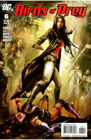Birds Of Prey (2nd Series) 6 published by DC with cover art by Alina Urusov